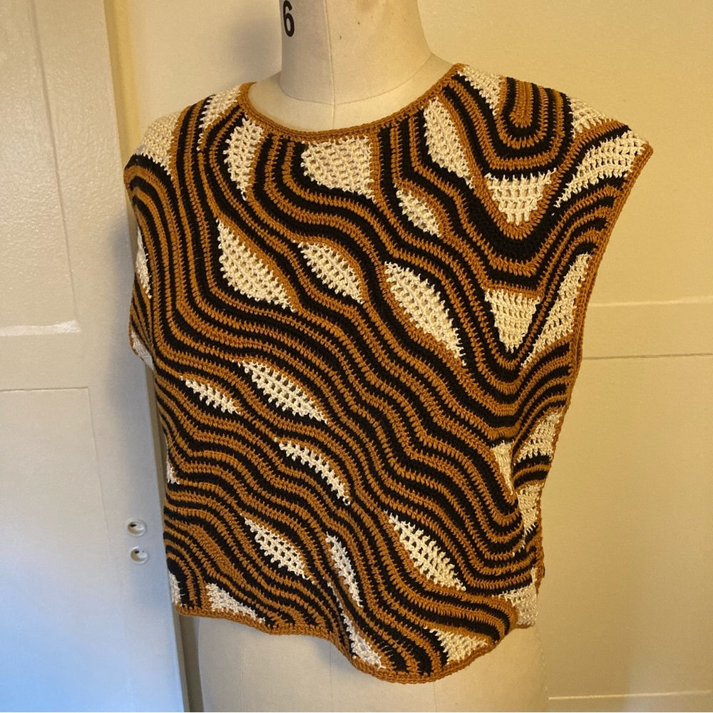 Rachel Comey hand crocheted top